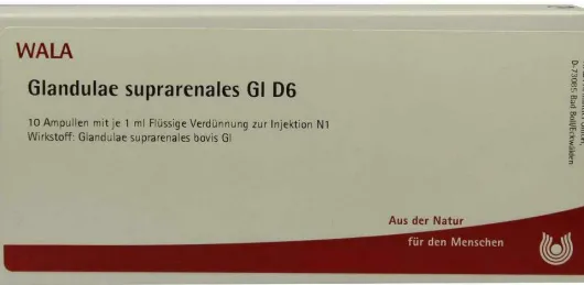 Wala Glandulae Suprarenales Gl D6 10 X 1ml Ampullen