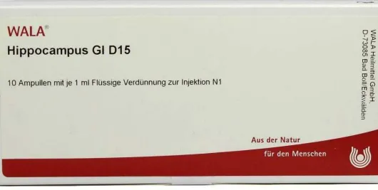 Wala Hippocampus Gl D15 10 X 1 ml Ampullen
