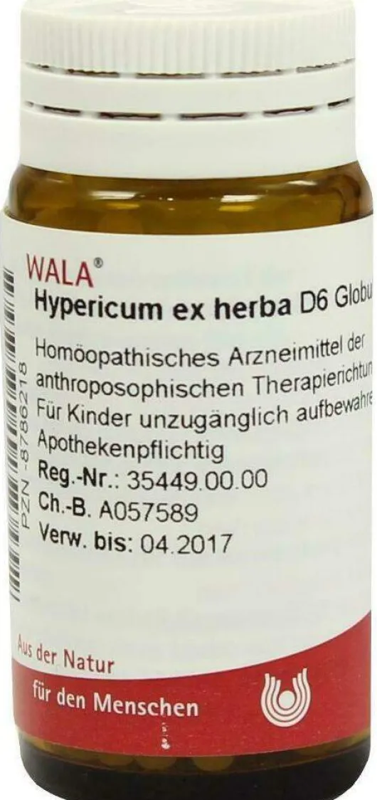 Wala Hypericum Ex Herba D6 20 G Globuli