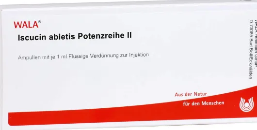 Wala Iscucin Abietis Potenzreihe II 10 X 1 ml Ampullen