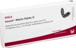 Wala Iscucin Abietis Stärke G 10 X 1 ml Ampullen