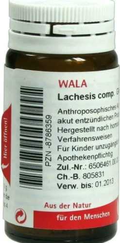 Wala Lachesis Comp. 20 G Globuli