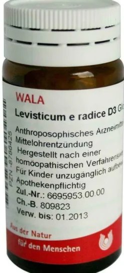 Wala Levisticum E Radice D3 20 G Globuli