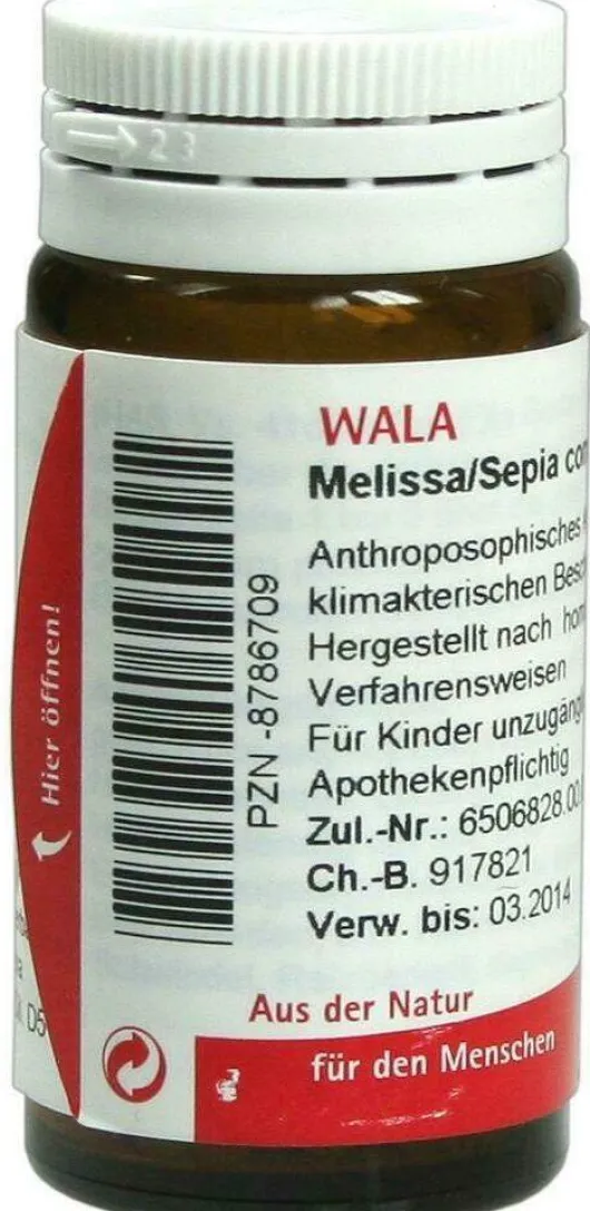 Wala Melissa Sepia Comp. 20 G Globuli