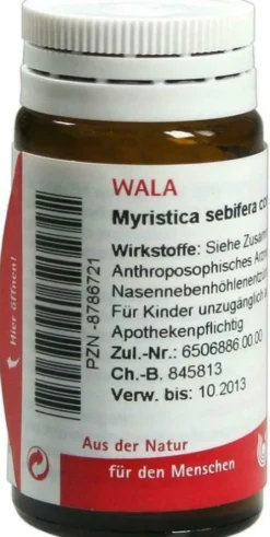 Wala Myristica Sebifera Comp. Velati 20 G Globuli