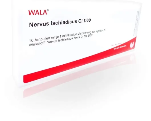 Wala Nervus Ischiadicus Gl D30 10 X 1 ml Ampullen