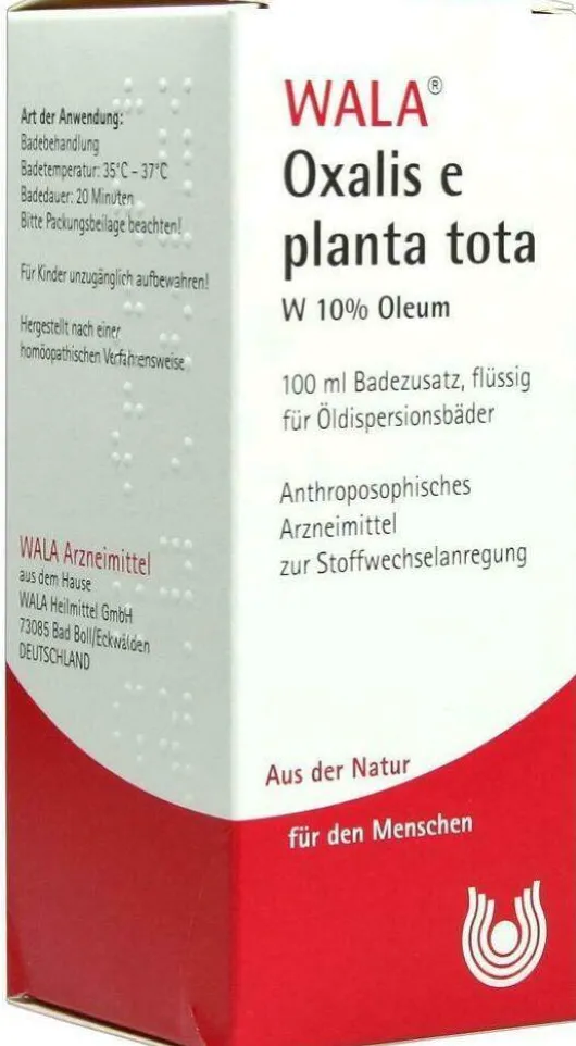 Wala Oxalis E Planta Tota W 10% Oleum 100 ml Öl