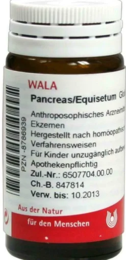 Wala Pancreas Equisetum 20 G Globuli