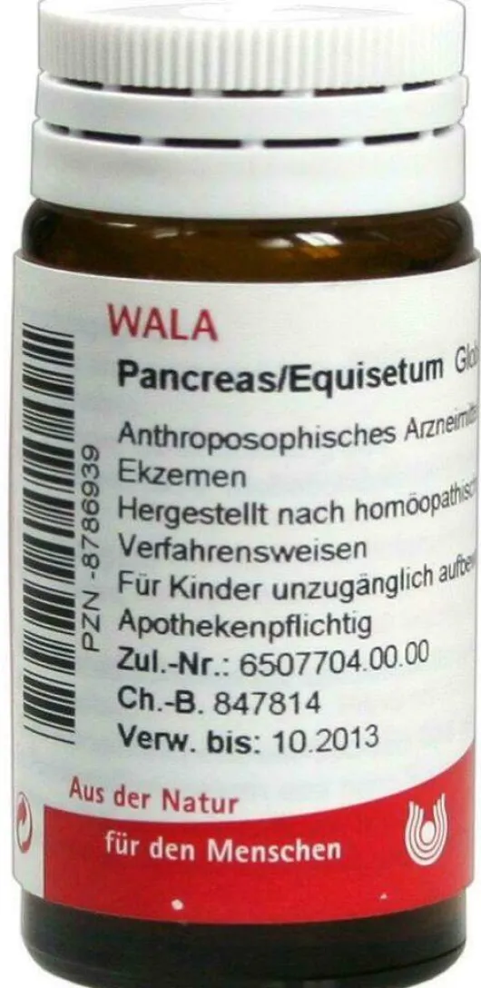 Wala Pancreas Equisetum 20 G Globuli
