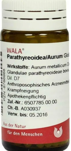 Wala Parathyreoidea Aurum 20 G Globuli