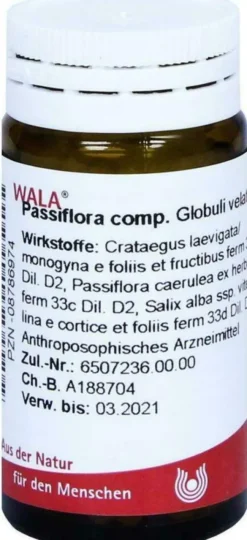 Wala Passiflora Comp. 20 G Globuli