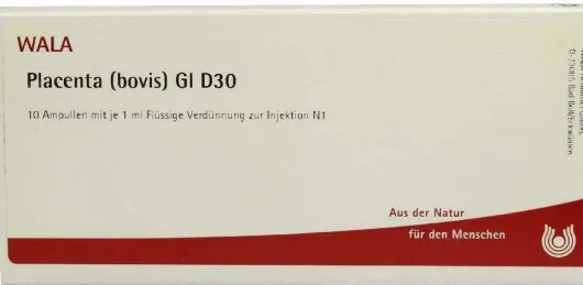 Wala Placenta Bovis Gl D30 10 X 1 ml Ampullen
