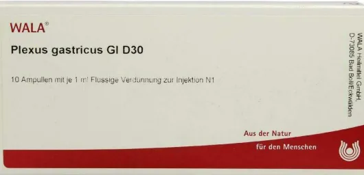 Wala Plexus Gastricus Gl D30 10 X 1 ml Ampullen