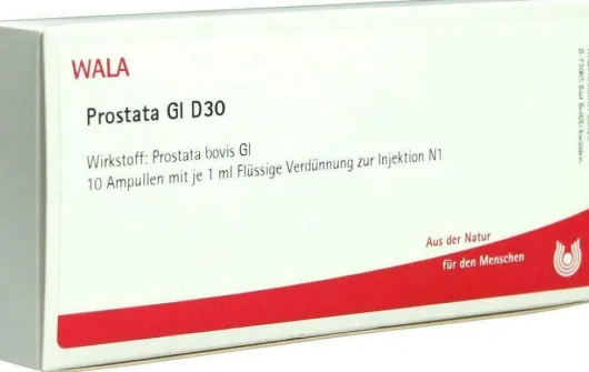 Wala Prostata Gl D30 10 X 1 ml Ampullen
