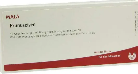 Wala Prunuseisen 10 X 1 ml Ampullen