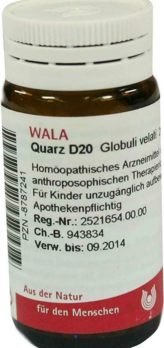 Wala Quarz D20 Velati 20 G Globuli