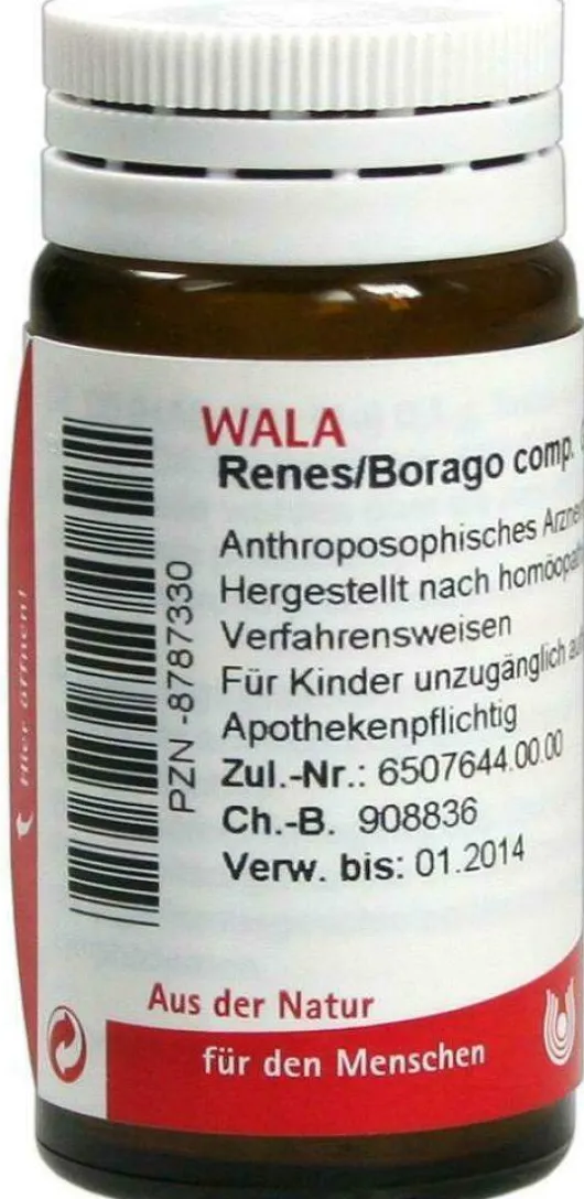 Wala Renes Borago Comp. 20 G Globuli