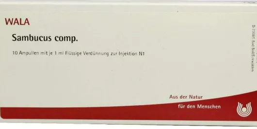 Wala Sambucus Comp. 10 X 1 ml Ampullen