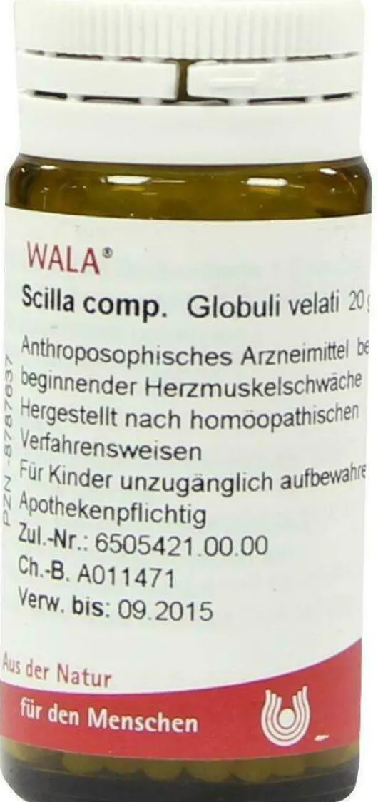Wala Scilla Comp. 20 G Globuli