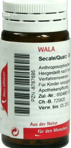 Wala Secale Quarz 20 G Globuli