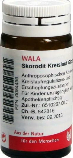 Wala Skorodit Kreislauf Velati 20 G Globuli
