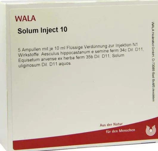 Wala Solum Inject 10 5 X 10 ml Ampullen