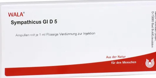 Wala Sympathicus Gl D5 10 X 1 ml Ampullen