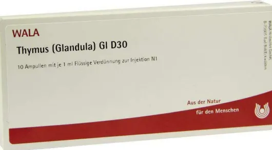 Wala Thymus Glandula Gl D30 10 X 1 ml Ampullen