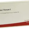 Wala Vesica Fellea Ferrum I 10 X 1 ml Ampullen