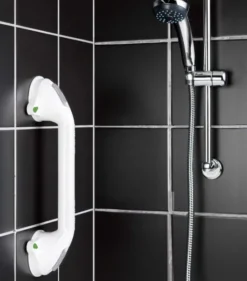 Wandgriff SECURA, 42 cm Saugnapf mit Saugnapf und Ampelsystem