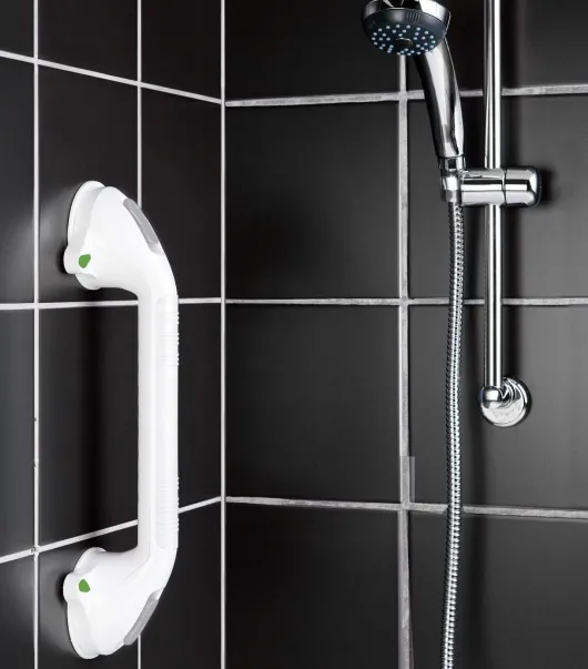 Wandgriff SECURA, 42 cm Saugnapf mit Saugnapf und Ampelsystem