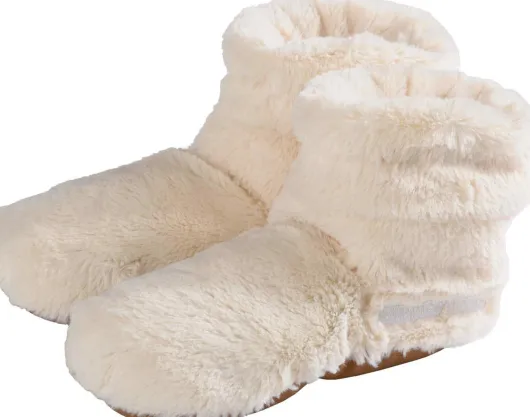 Warmies Slippies Boots Deluxe Gr.37-42 Beige 1 Paar
