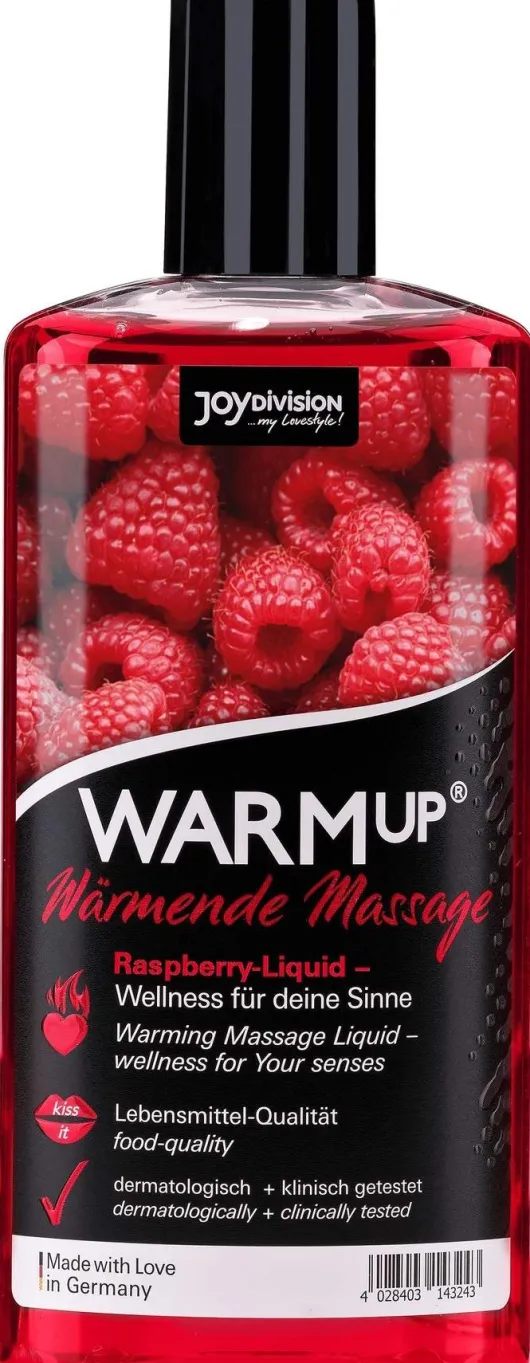 WarmUp Himbeer Massageöl mit Wärme Effekt 150 ml Öl