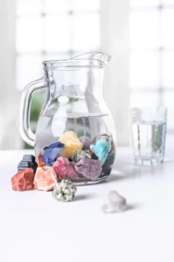 Wassersteine Premium Grundmischung 10 beliebte Natursteine für Edelsteinwasser