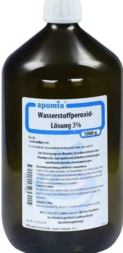 Wasserstoffperoxid 3% Dab 10 1000 G Lösung