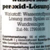 Wasserstoffperoxidlösung 3% 100 ml