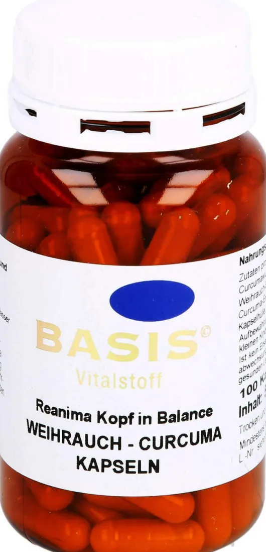 Weihrauch Curcuma 100 Kapseln