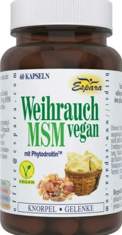 Weihrauch Msm Vegan Kapseln 60 Stk