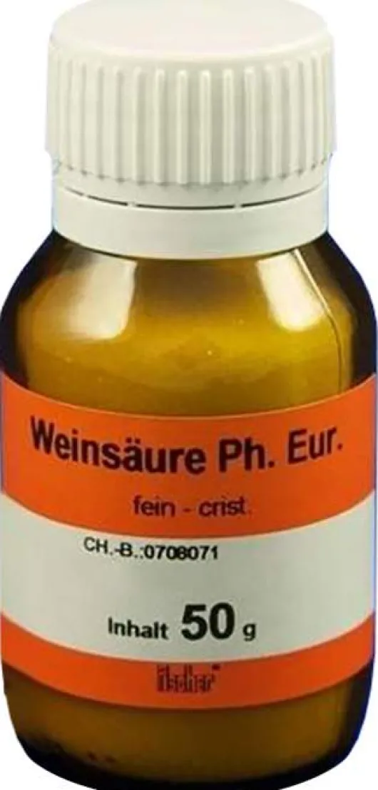 Weinsäure Fein Christallin 50 G