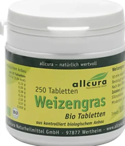 Weizengras Tabletten Bio 250 Stück