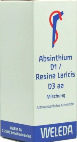Weleda Absinthium D1 Resina Laricis D3 Aa 50 ml Dilution
