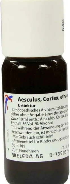 Weleda Aesculus Cortex Ethanol. Decoctum D1 50 ml Dilution