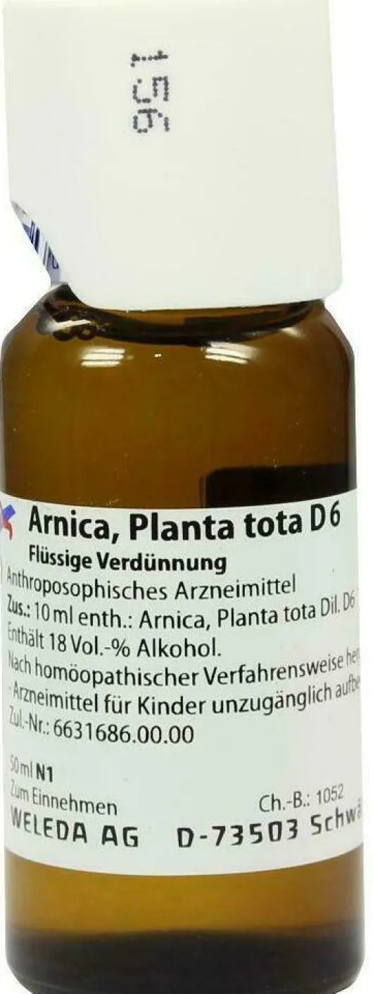 Weleda Arnica, Planta Tota D6 50 Dilution