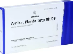 Weleda Arnica Planta Tota Rh D3 8 X 1 ml Ampullen