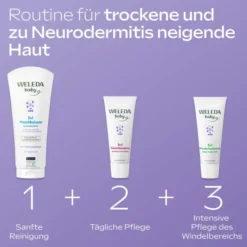 Weleda Baby 3 in 1 Wundschutzcreme weiße Malve 75 g Creme