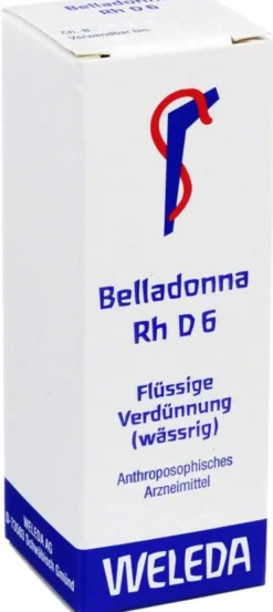 Weleda Belladonna Rh D6 20 ml Dilution