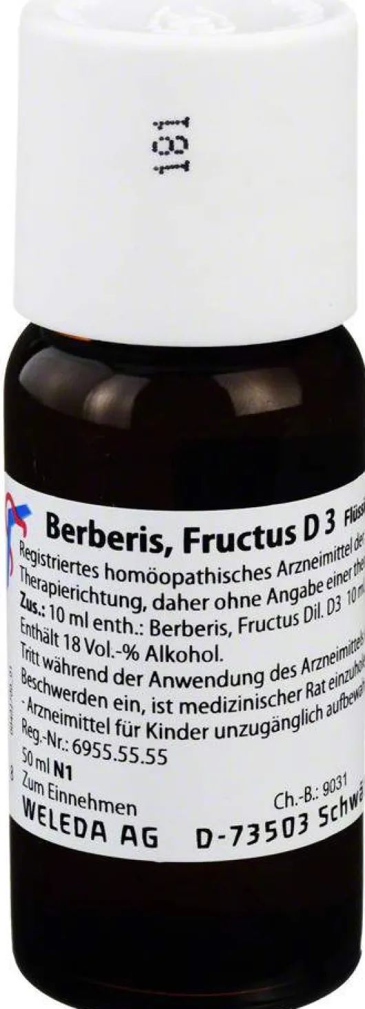 Weleda Berberis Fructus D3 50 ml Dilution