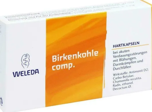 Weleda Birkenkohle Comp 20 Stück