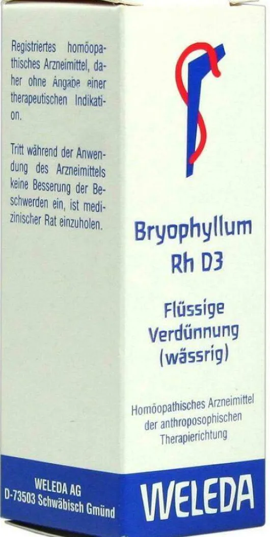 Weleda Bryophyllum Rh D3 20 ml Dilution