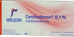 Weleda Cardiodoron 0,1% 8 X 1 ml